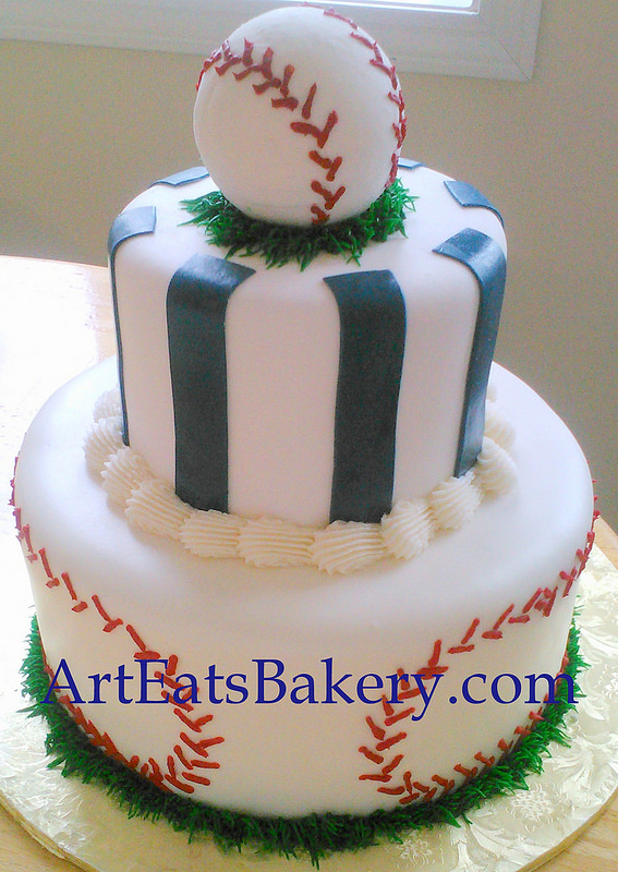 Baseball Baby Shower Cake