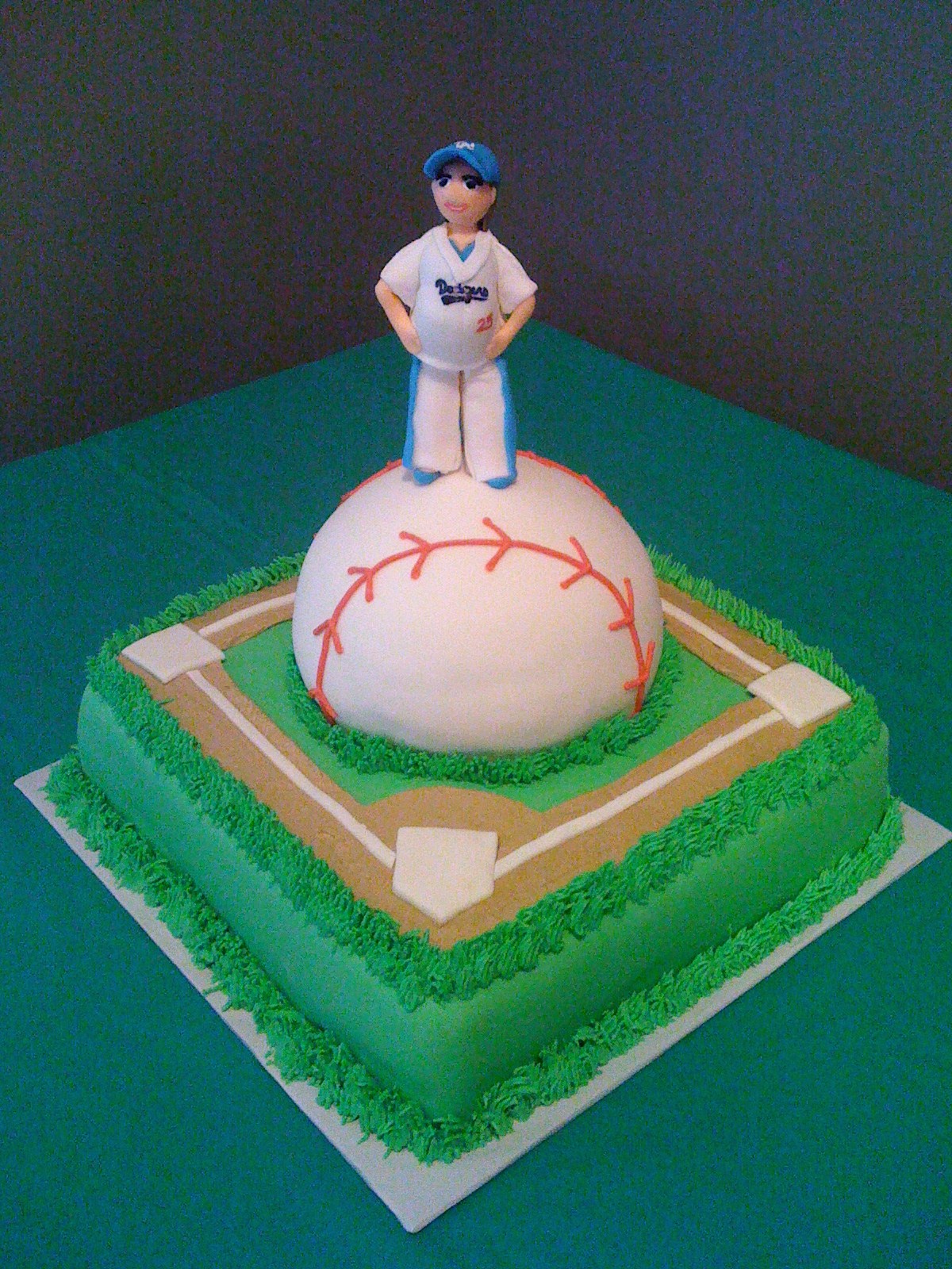 Baseball Baby Shower Cake