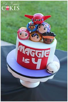 Big Hero 6 Cake