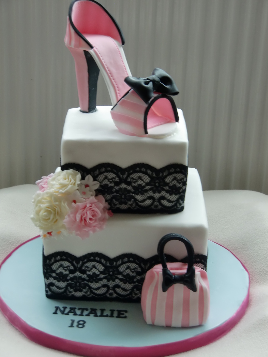 Birthday Cake with Shoes