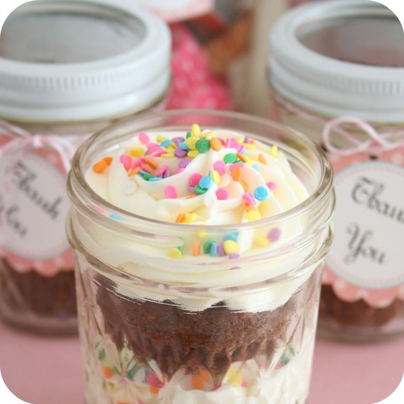 Birthday Cupcake Jar