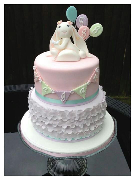 Bunny Birthday Cake