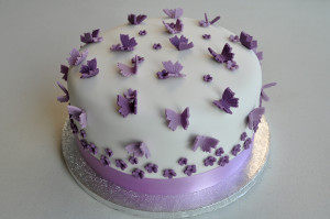 Butterfly Birthday Cake