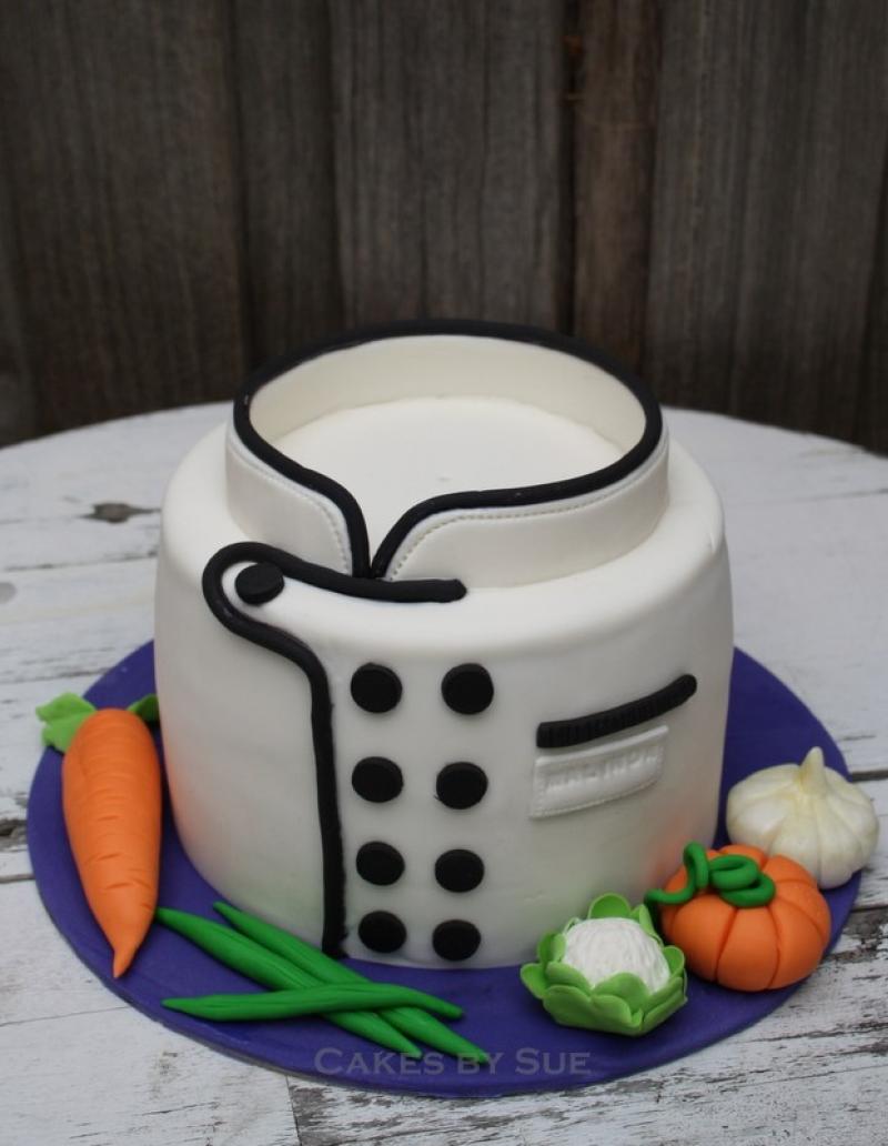 Chef Themed Birthday Cake