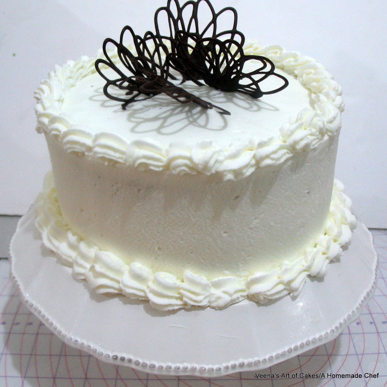 Chocolate Cake with Whipped Cream