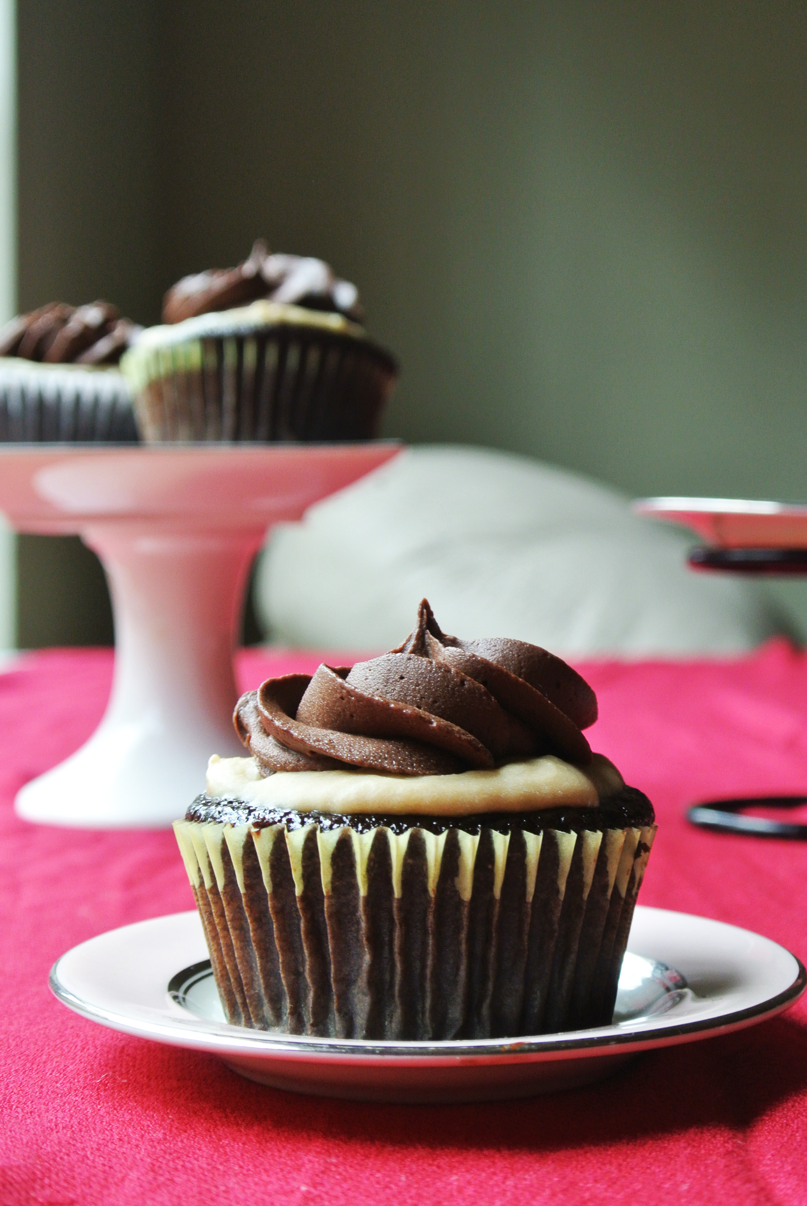 Chocolate Cupcakes with Cream Cheese Frosting