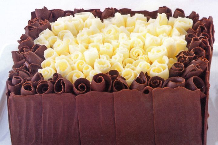 Chocolate Curl Cake Recipe