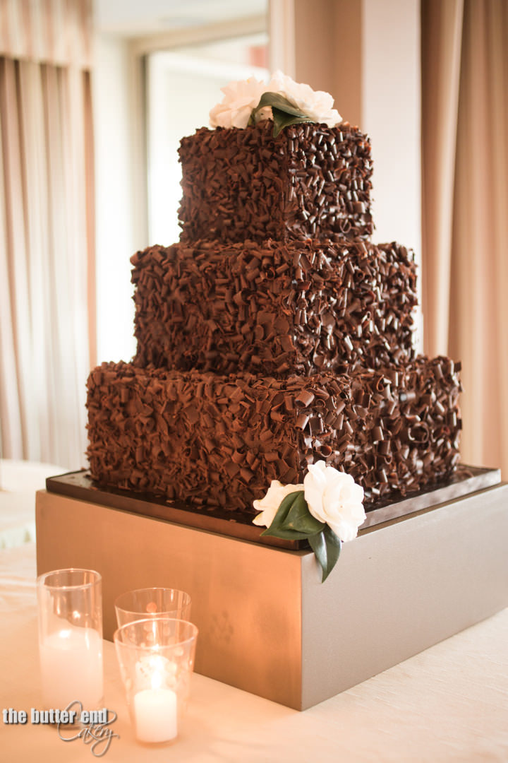 Chocolate Wedding Cake