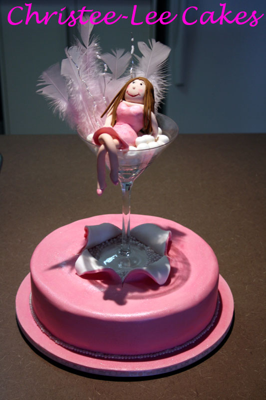 Cocktail Birthday Cake