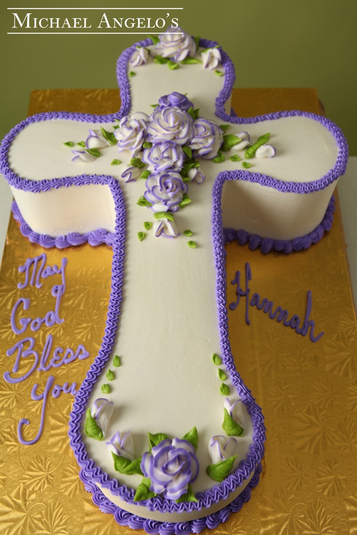 Communion Cross Cake