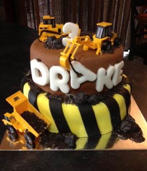 Construction Birthday Cake Idea