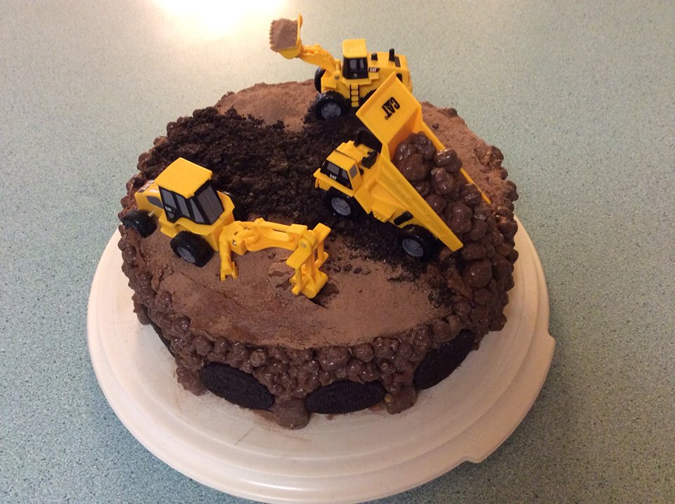 Construction Birthday Cake Machine