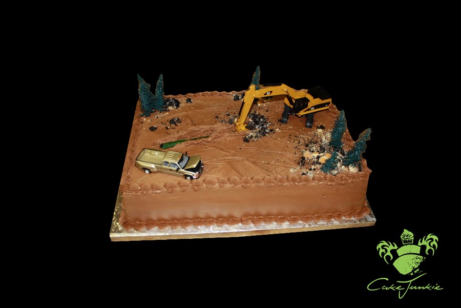 Construction Grooms Cake Ideas