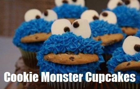 Cookie Monster Cupcakes Nailed It