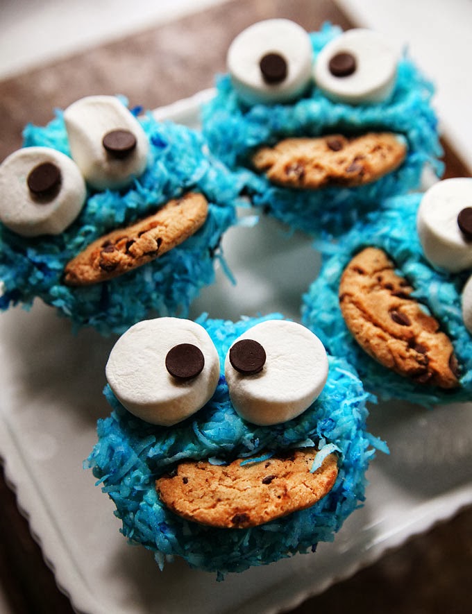 Cookie Monster Cupcakes Nailed It