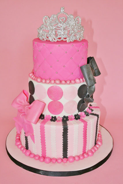 Custom Princess Birthday Cake