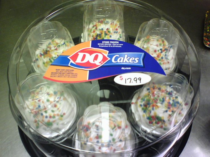 Dairy Queen Ice Cream Cupcake