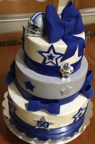 Dallas Cowboys Birthday Cake