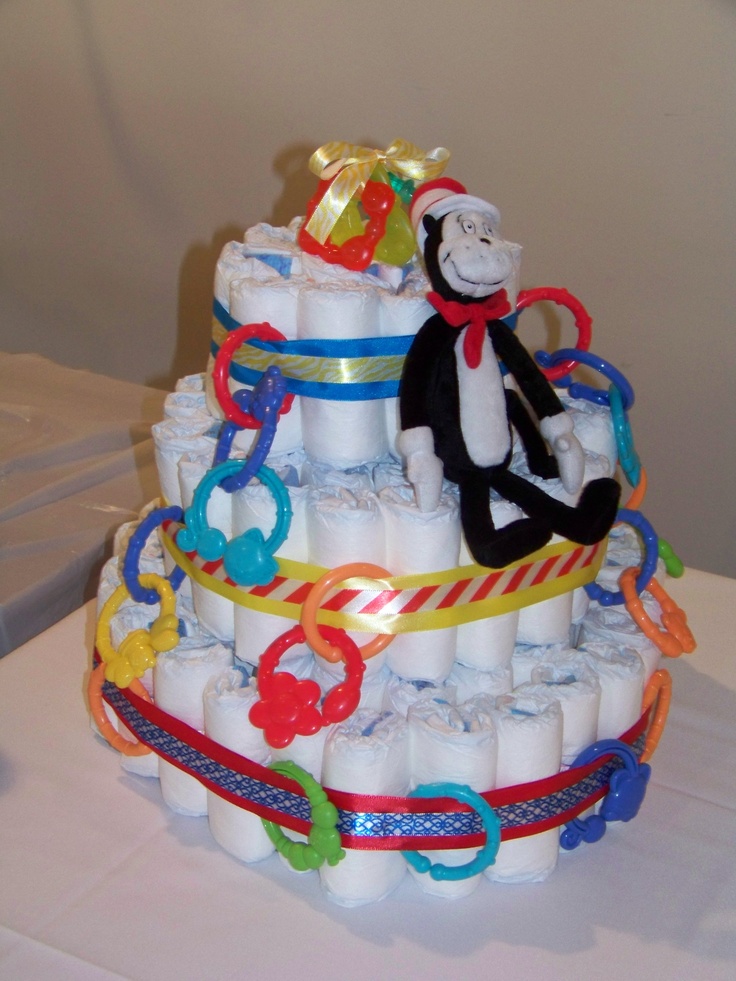 Dr. Seuss Diaper Cake