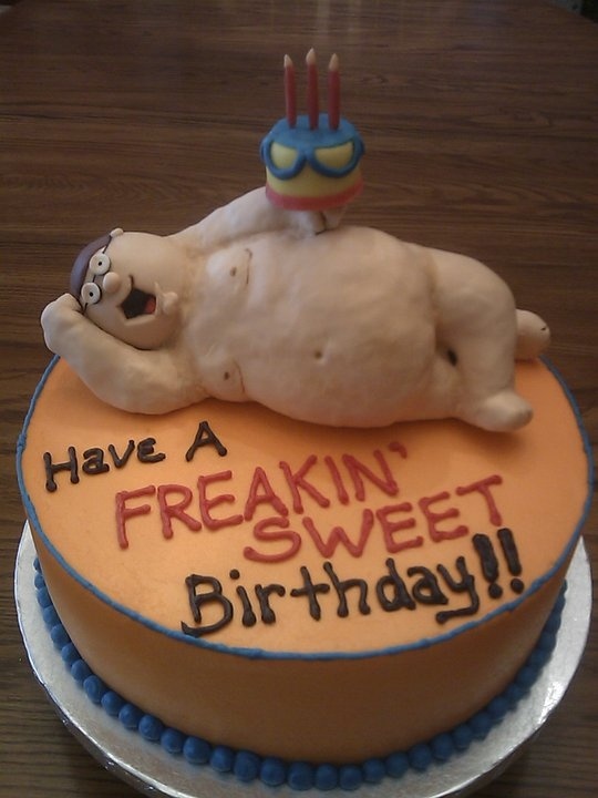 Family Guy Birthday Cake