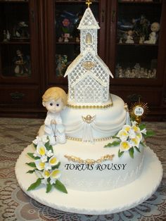 11 Photos of Examples Of 1st Communion Cakes