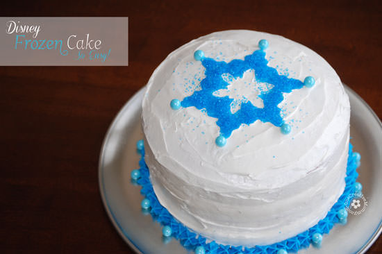 Frozen Disney Cake Ideas Easy