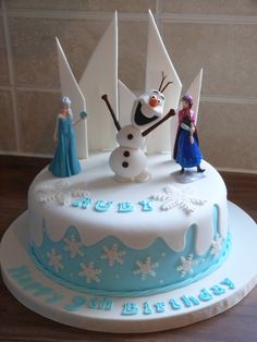 Frozen Themed Cake