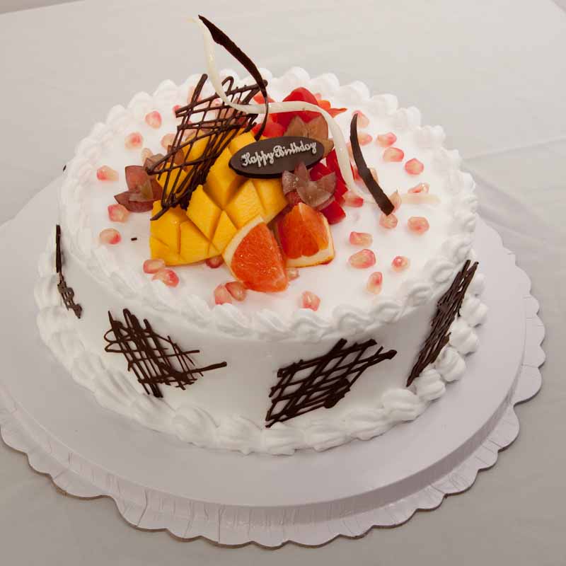 Fruit Birthday Cake