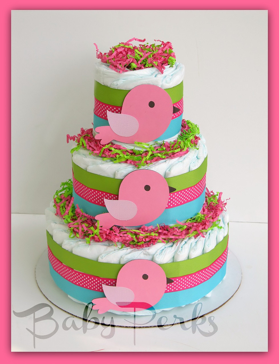 Girl Baby Shower Cake Decoration