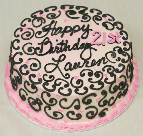 8 Photos of 21st Birthday Sheet Cakes For Girls