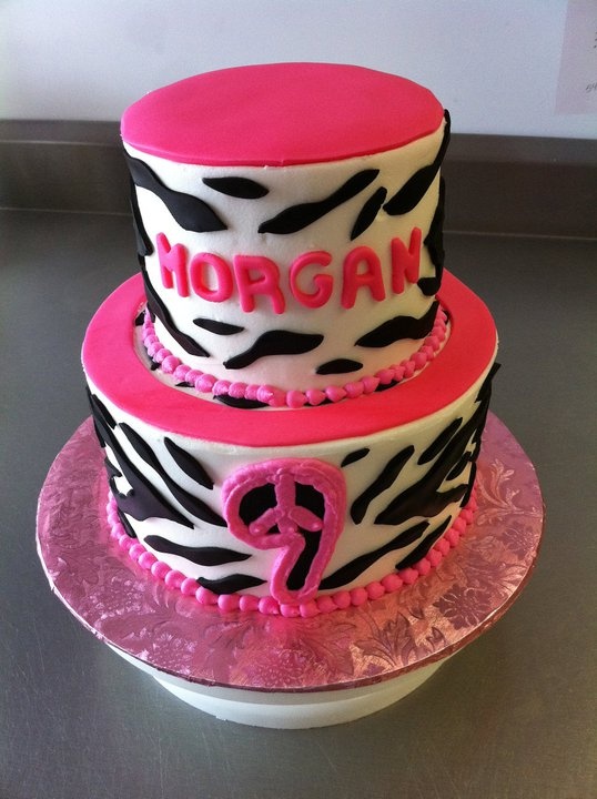 Girls 9th Birthday Cake