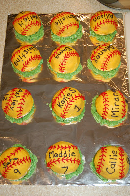 Girls Softball Party Ideas