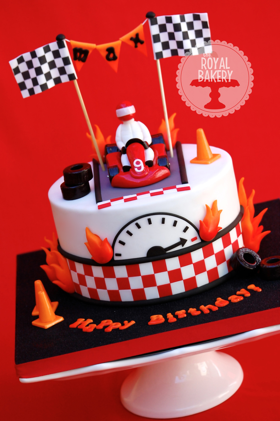 Go Kart Birthday Cake