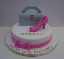 Handbag and Shoes Birthday Cake