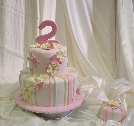 7 Photos of Easy 2nd Birthday Cakes For Girls