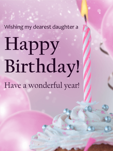 Happy Birthday Daughter Cards