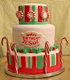 Happy Birthday Jesus Cake