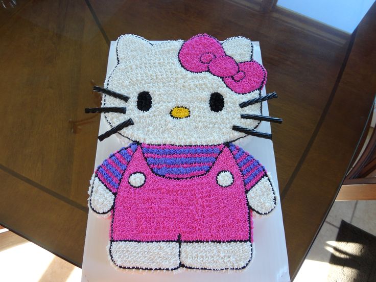 Hello Kitty Sheet Cake