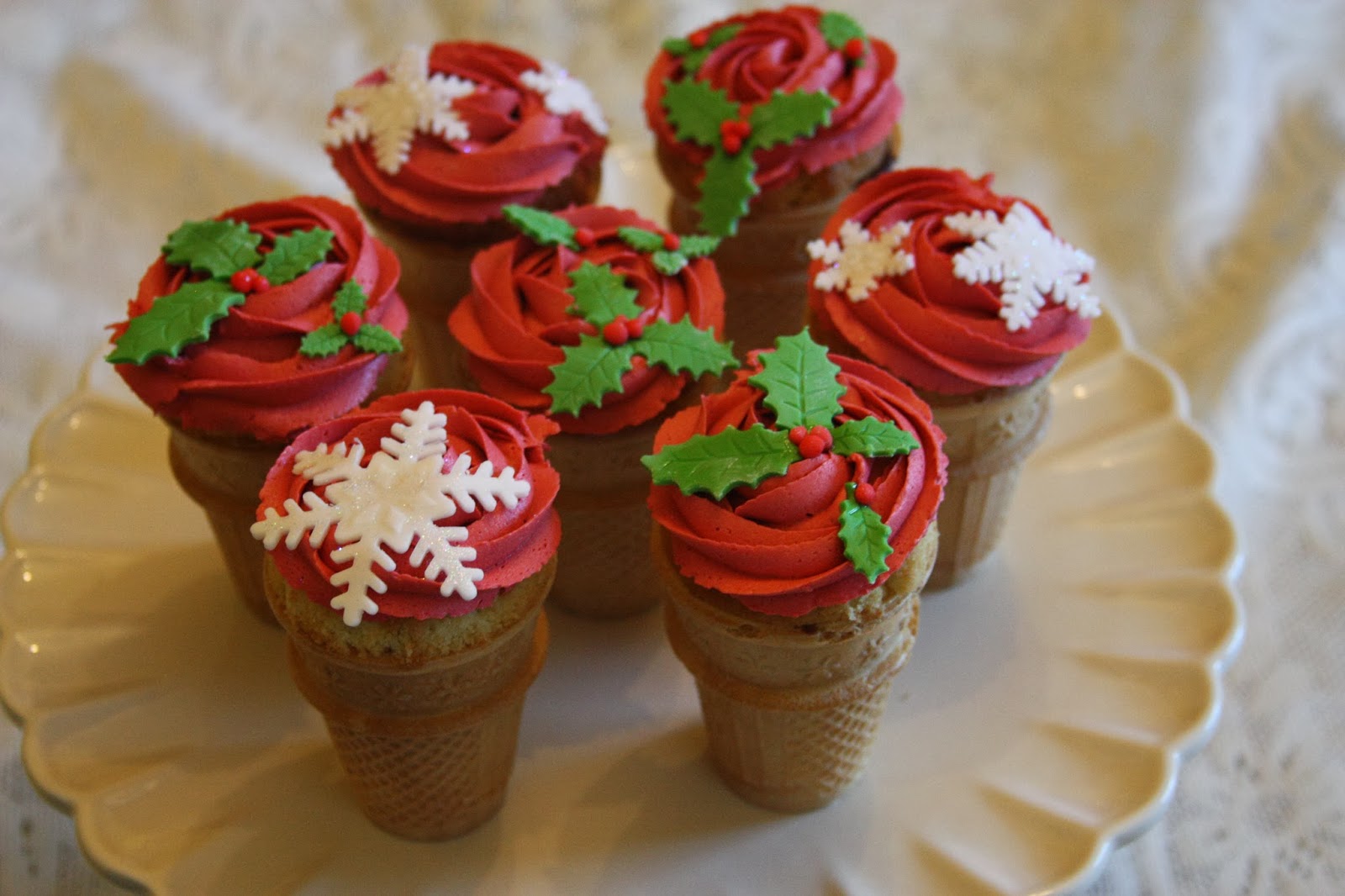 Ice Cream Cone Cupcakes