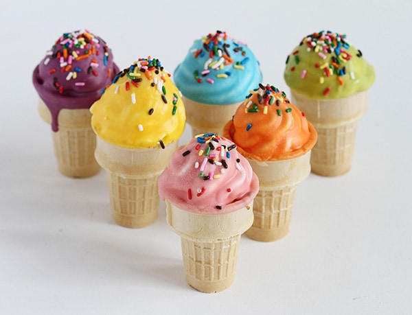 Ice Cream Cone Cupcakes