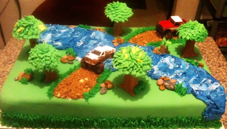 Jeep 4x4 Birthday Cake