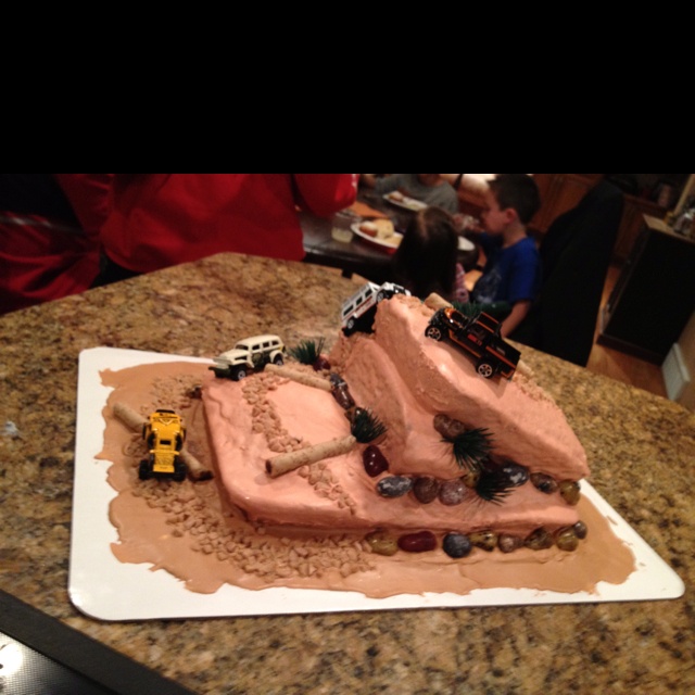 Jeep 4x4 Birthday Cake