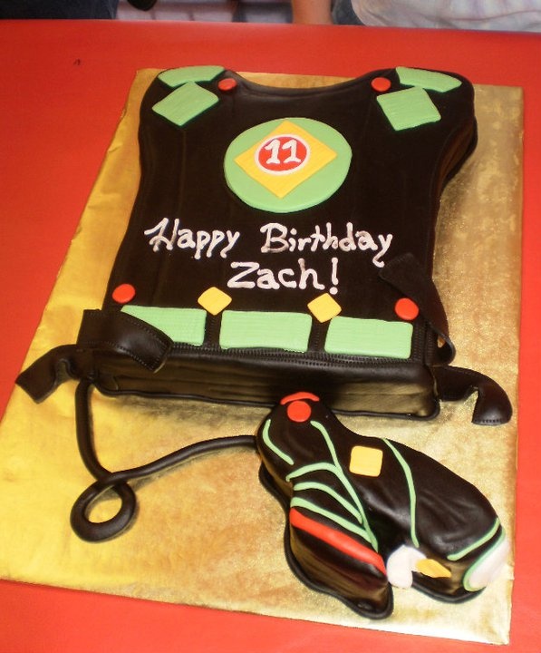 Laser Tag Cake Idea