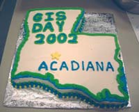 7 Photos of Louisiana Shaped Cakes