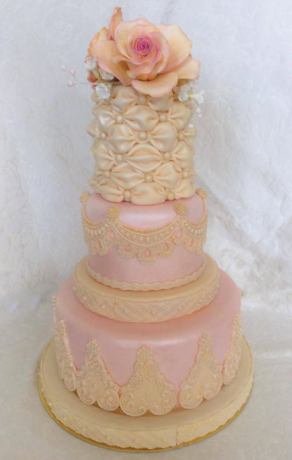 Marvelous Mold Lace Wedding Cakes