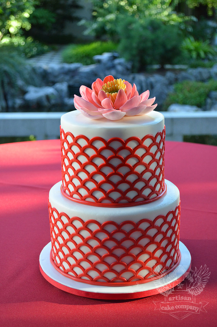 Marvelous Molds Wedding Cake