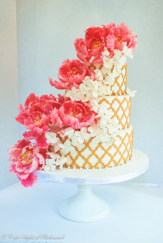 Marvelous Molds Wedding Cake