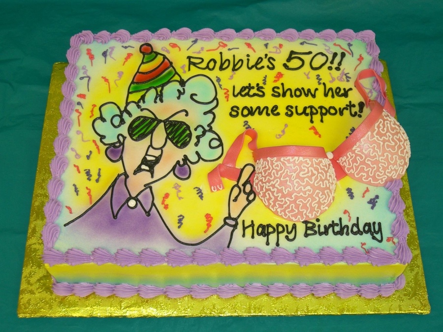 Maxine 50th Birthday Cake Idea