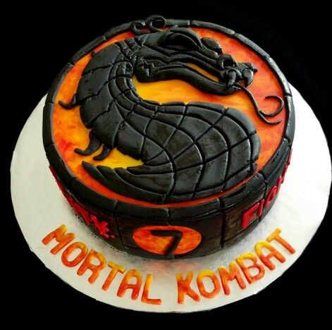 10 Photos of Mortal Kombat Charaters Birthday Cakes