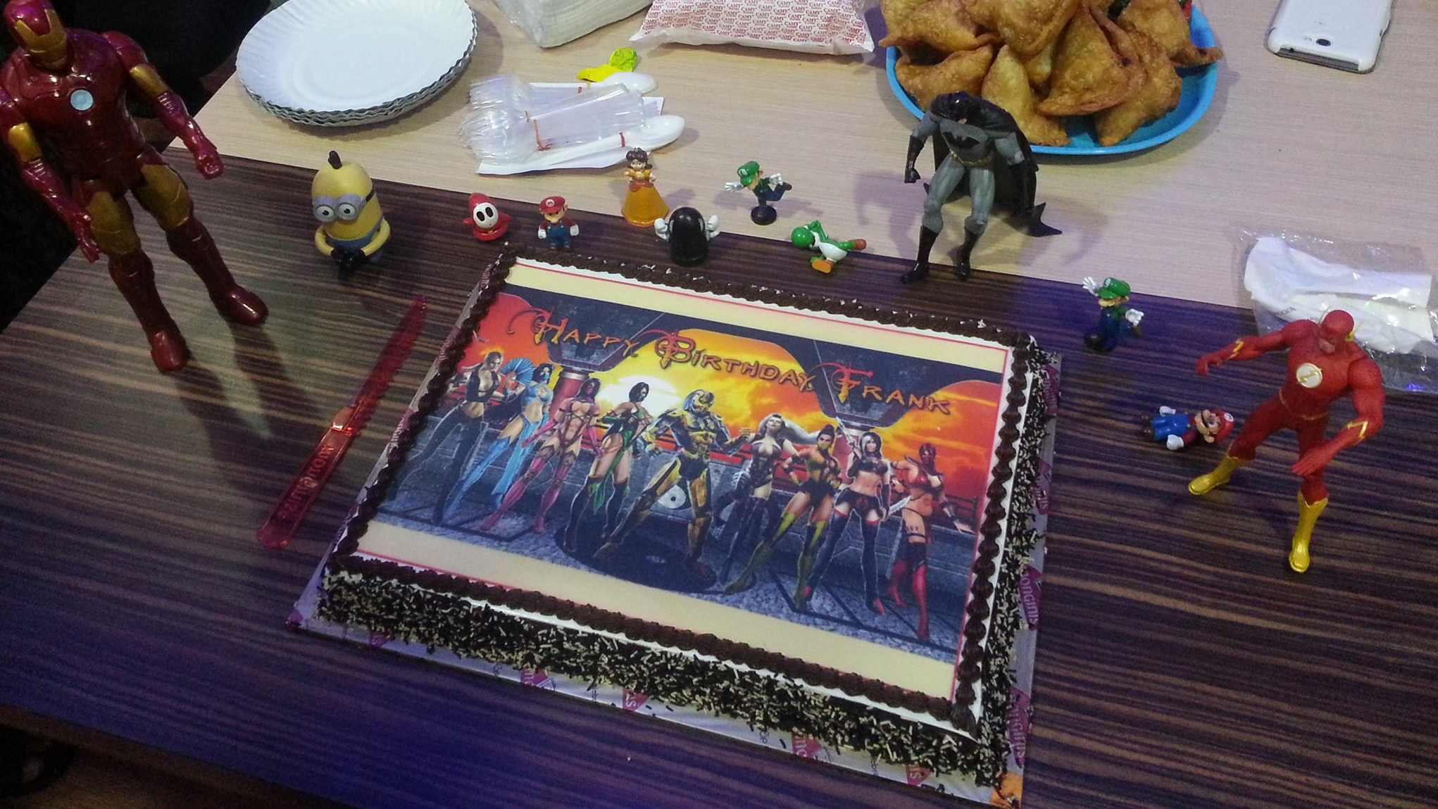 Mortal Kombat Birthday Cake